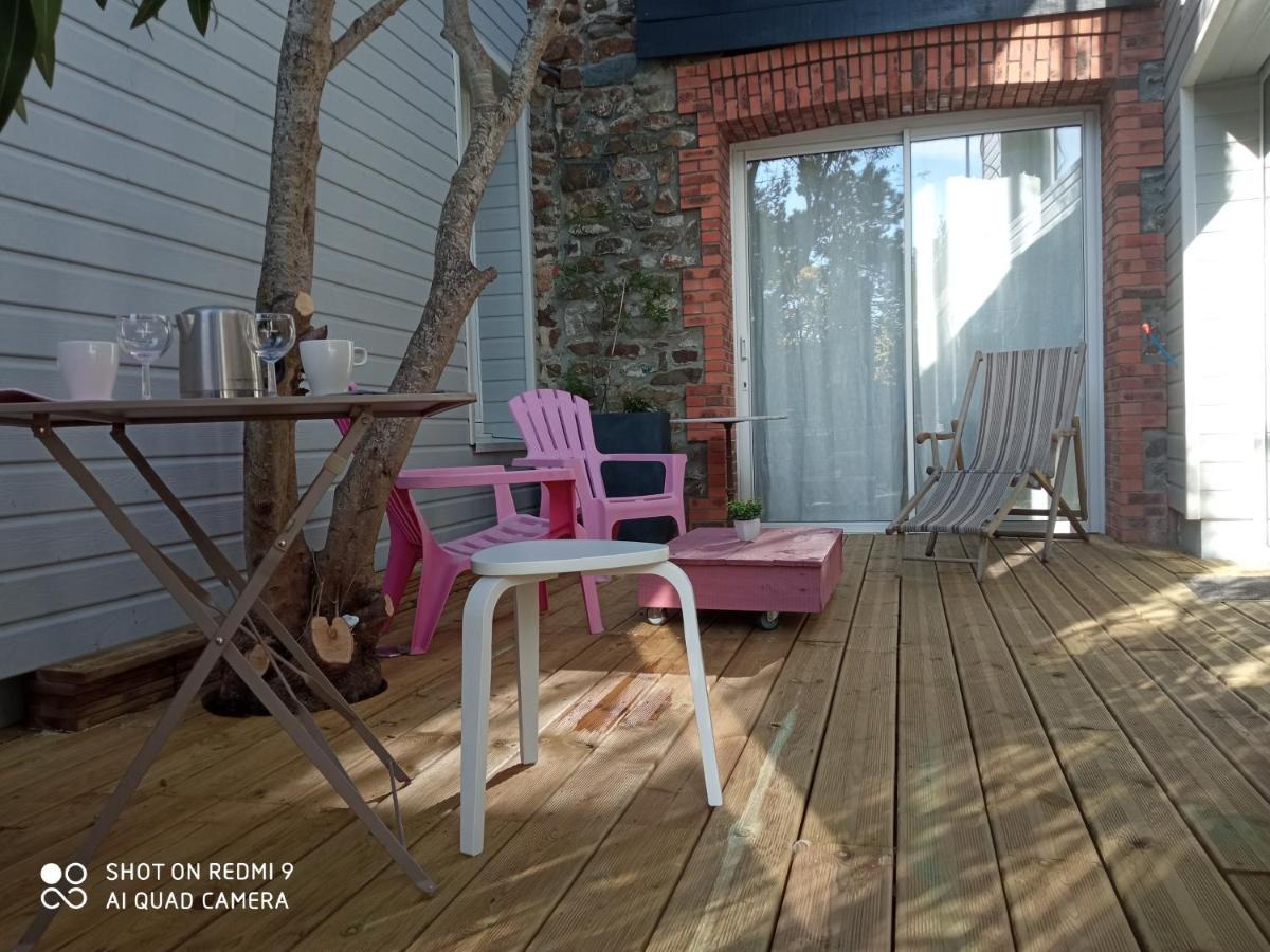 Charmant logement T2 à 2 pas de la mer Granville Esterno foto