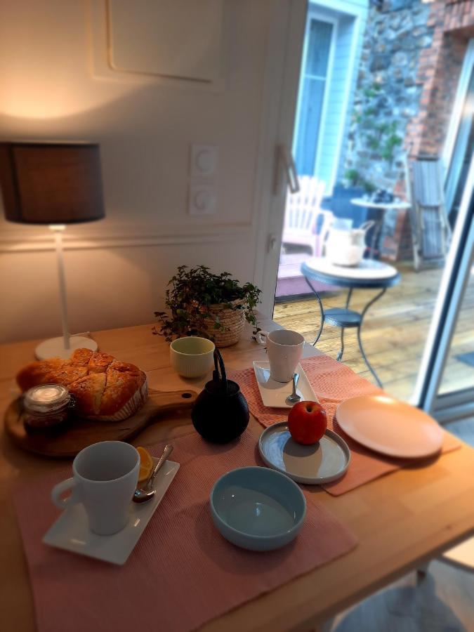 Charmant logement T2 à 2 pas de la mer Granville Esterno foto